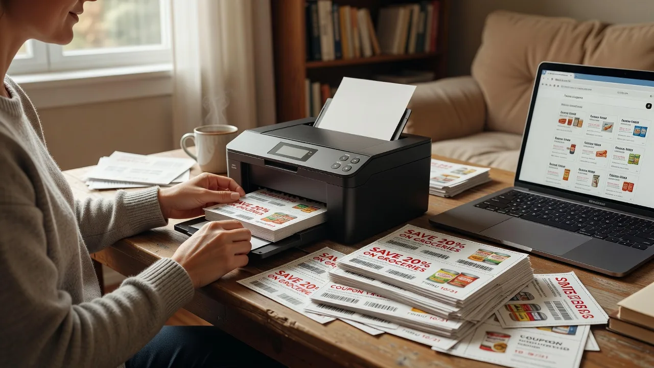 Printing coupons at home